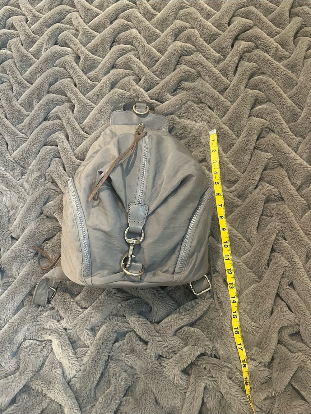 Rebecca Minkoff gray Julian nylon
backpack - Picture 15 of 16